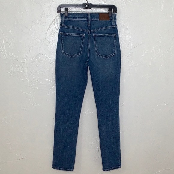 Madewell The High Rise Slim Boyjean not your mom high waisted jean size 23 EUC - Picture 6 of 15